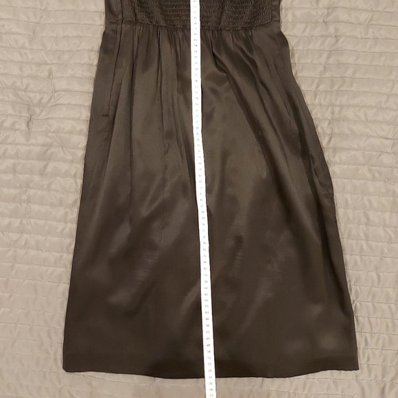 Betsy Johnson Black Silk Dress. Size 6 - Picture 9 of 13